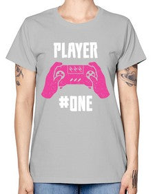 player one 147# - video games -  Missy T-Shirt