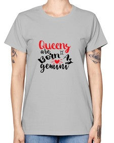 queens Are Born As Gemini 385# - gemini -  Missy T-Shirt