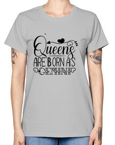 queens are born as Gemini 390# - gemini -  Missy T-Shirt