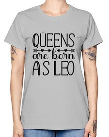queens are born as Leo 394# - leo -  Missy T-Shirt