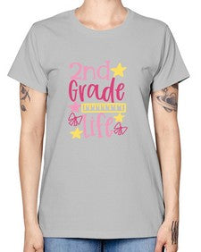 second grade life 825# - second grade -  Missy T-Shirt
