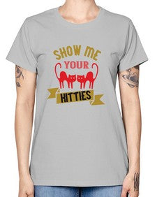 show me your kitties Style 115# - cats -  Missy T-Shirt