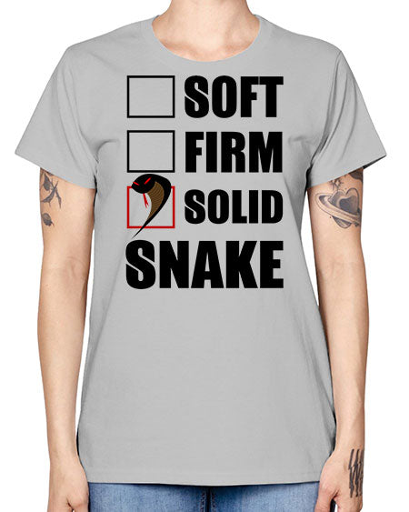solid snake - snake -  Missy T-Shirt