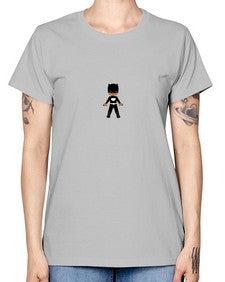 super kid 8# - black boys or men -  Missy T-Shirt