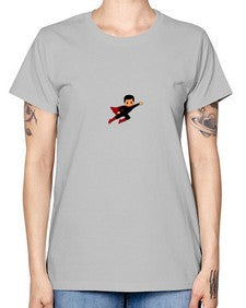 super kid 9# - black boys or men -  Missy T-Shirt