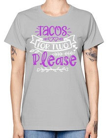 tacos for two please 1606# - tacos -  Missy T-Shirt