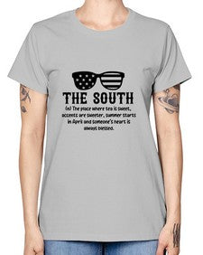 the south 1155# - western -  Missy T-Shirt