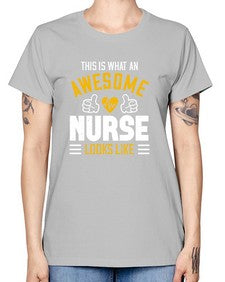 this is what an awesome Style 1548# - nurse -  Missy T-Shirt
