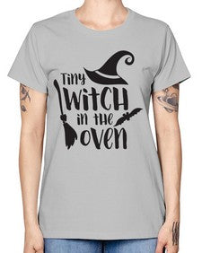 tiny witch in the oven 18# - witch -  Missy T-Shirt