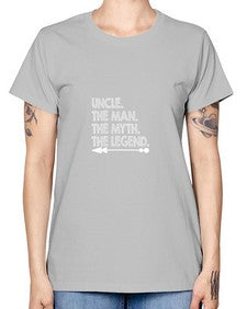 uncle the man the myth 657# - uncle -  Missy T-Shirt