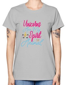 unicorns are my spirit animal 526# - unicorn -  Missy T-Shirt