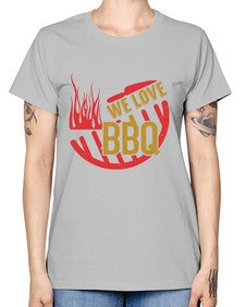 we love bbq 459# - bbq -  Missy T-Shirt