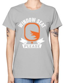 window seat please  51# - airplane -  Missy T-Shirt