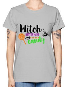 witchbetterhavecandy 12# - witch -  Missy T-Shirt
