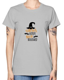witches gotta stick together 5# - witch -  Missy T-Shirt