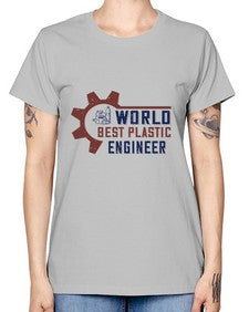 world best plastic engineer Style 477# - engineer -  Missy T-Shirt