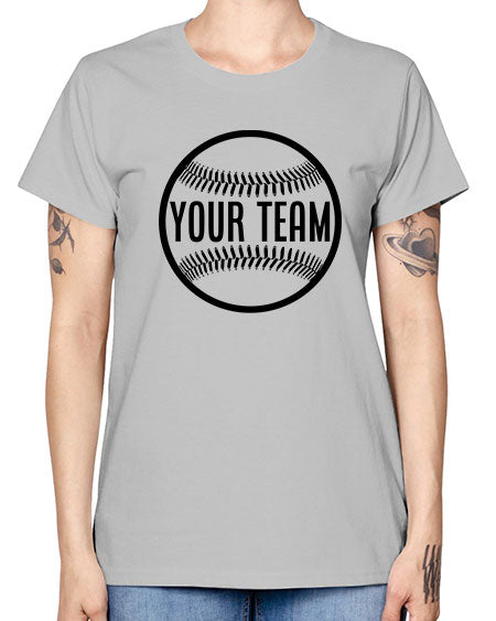 your team 2270# - softball -  Missy T-Shirt