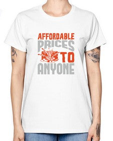 Affordable prices to anyone Style 28# - cleaner -  Missy T-Shirt