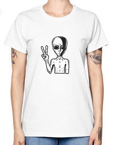Alien 59# - ufo -  Missy T-Shirt