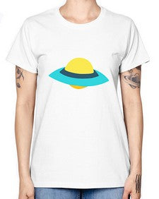 Alien 60# - ufo -  Missy T-Shirt