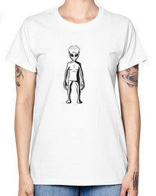Alien 64# - ufo -  Missy T-Shirt