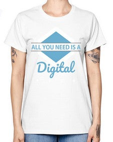 All You Need is a Digital Push 29# - internet -  Missy T-Shirt