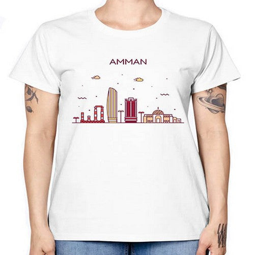 Amman 316# - cities -  Missy T-Shirt
