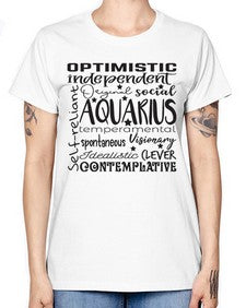 Aquarius 563# - aquarius -  Missy T-Shirt