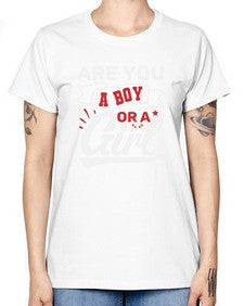 Are you a boy or a girl 2# - video games -  Missy T-Shirt