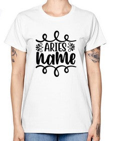 Ariesname 112# - aries -  Missy T-Shirt