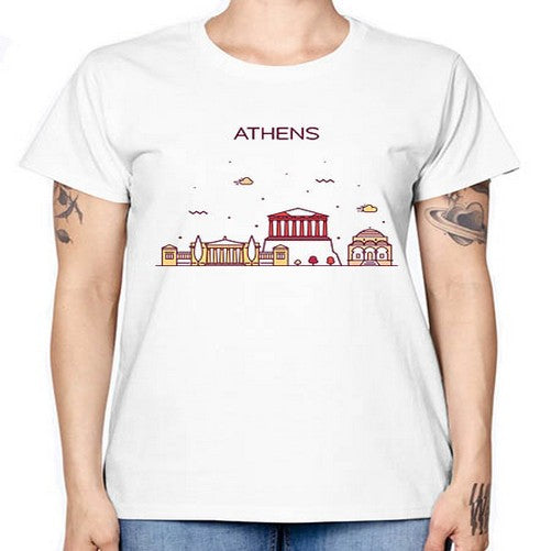 Athens 369# - cities -  Missy T-Shirt