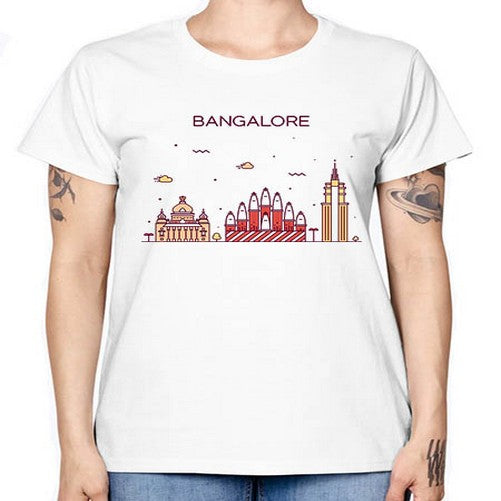 Bangalore 401# - cities -  Missy T-Shirt