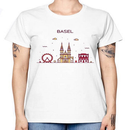Basel 419# - cities -  Missy T-Shirt