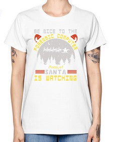 Be nice to the forensic computer analyst 32# - computer -  Missy T-Shirt