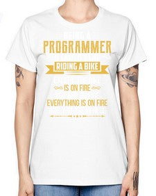 Being a Programmer 3# - computer -  Missy T-Shirt