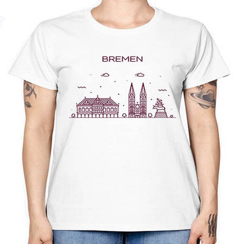 Bremen 491# - cities -  Missy T-Shirt