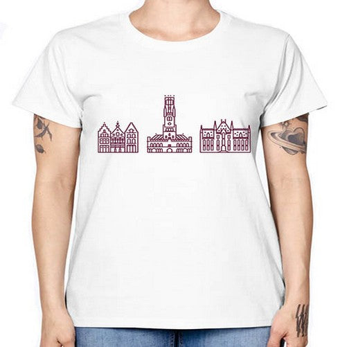 Bruges 501# - cities -  Missy T-Shirt