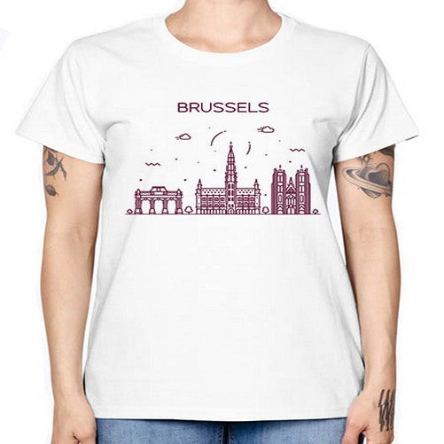 Brussels 506# - cities -  Missy T-Shirt