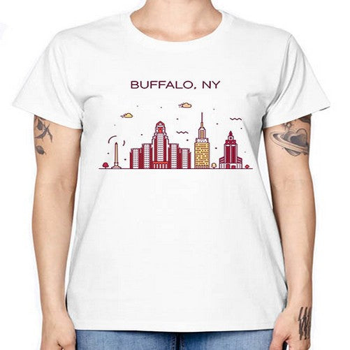 BuffaloNY 520# - cities -  Missy T-Shirt