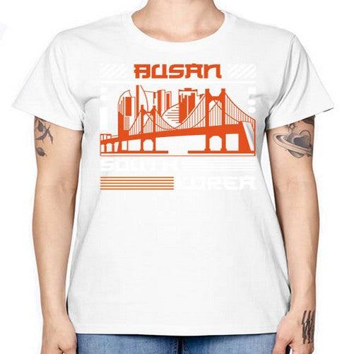 Busan 524# - cities -  Missy T-Shirt