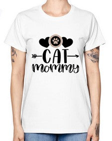 Cat Mommy Style 87# - cats -  Missy T-Shirt