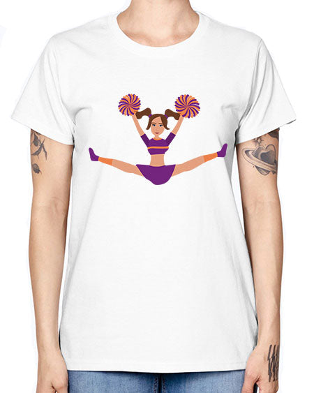 Cheerleader 15# - cheer -  Missy T-Shirt