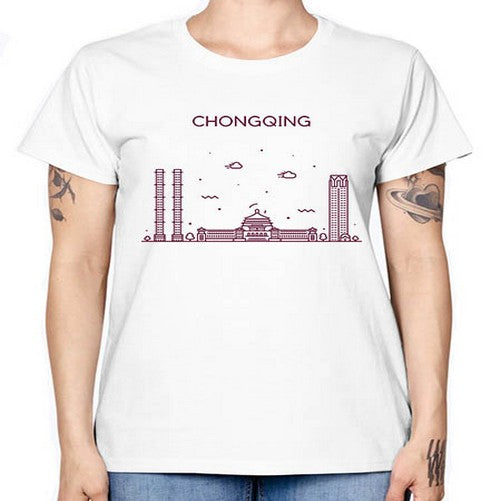 Chongqing 581# - cities -  Missy T-Shirt