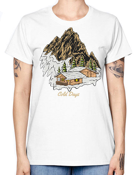 Cold Days 26# - nature -  Missy T-Shirt