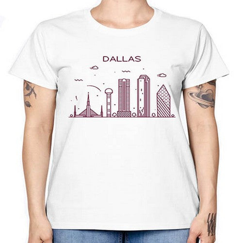 Dallas 643# - cities -  Missy T-Shirt