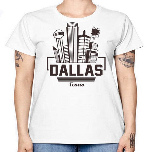Dallas 645# - cities -  Missy T-Shirt