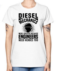 Diesel mechanics Style 709# - engineer -  Missy T-Shirt