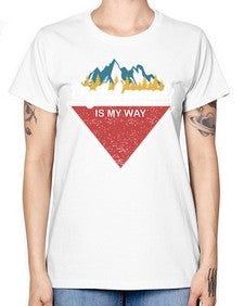 Digital Nomad is My Way 20# - internet -  Missy T-Shirt