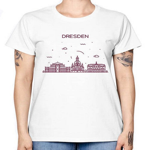 Dresden 681# - cities -  Missy T-Shirt