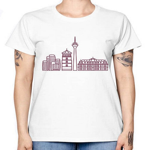Dusseldorf 697# - cities -  Missy T-Shirt